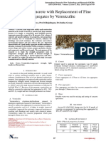 Study On Concrete With Replacement of Fi PDF