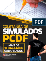 Coletânea Simulados PCDF - Escrivão