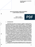 16 - Ang Natatanging Gamit NG Filipino Sa Iba't-Ibang Larangan PDF