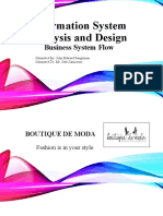 Information System Analysis and Design