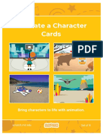 Animate Characters with Scratch Cards