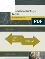 Perubahan Fisiologis Pada Lansia