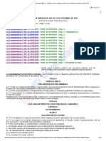 Lei Complementar Nº 862 Lei Complementar Nº 922, de 29/12/2016 Lei Complementar Nº 927, de 05/07/2017 Lei Complementar Nº 928, de 26/07/2017