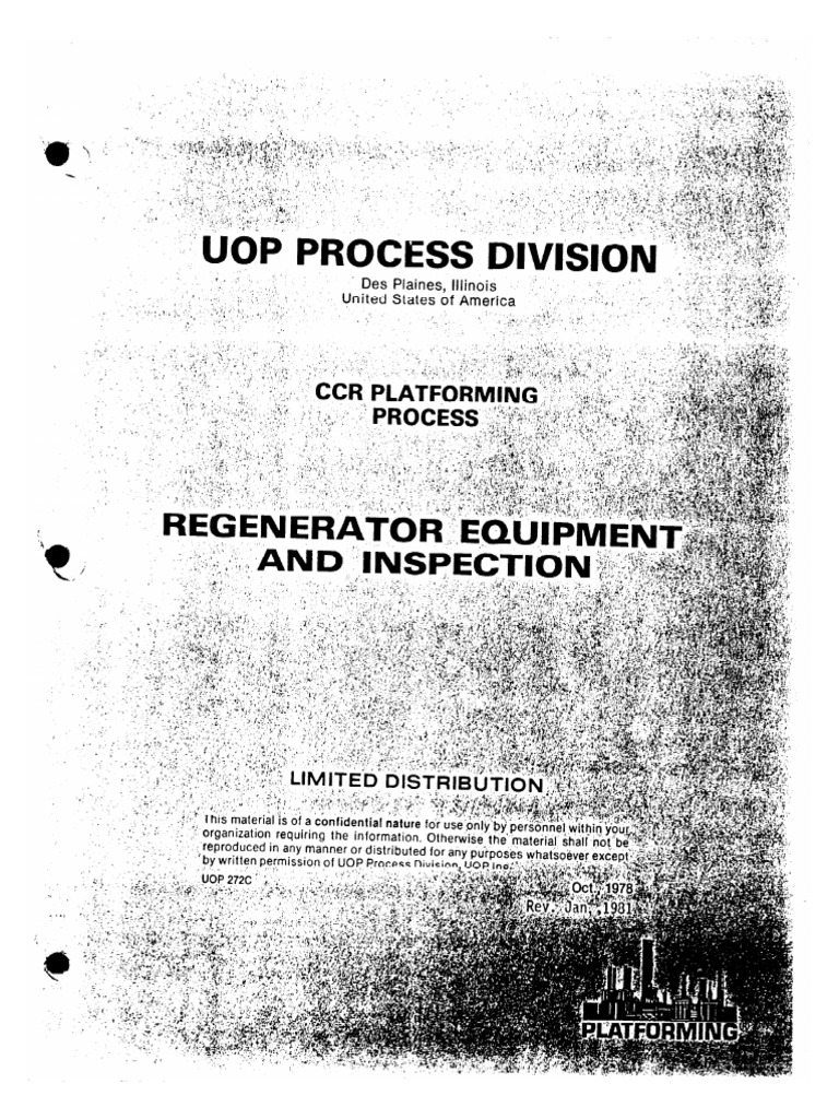 Uop CCR Unit | PDF