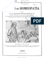 Anales Homeopatía 1928 Nº 1