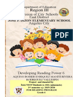 Region III: East District Division of City Schools Angeles City