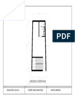 Ground Floor Plan: Delos Santos, Ligaya A. 3 Storey House, Renovation Franco Mendoza