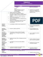 Contabilidad I: Capítulos y objetivos de aprendizaje