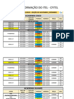 Programação NOVEMBRO - DEZEMBRO 2020 CFITEL