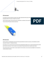 Fibre Optic Connector Guide - ST, SC, FC and LC - TXO Optics