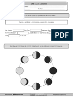 Fases lunares: cambios aparentes de la Luna