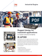 IE-AP300: Rugged Design For Industrial Applications