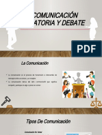 Comunicación Oratoria y Debate