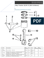 International Cub Lo-Boy Tractor (S/N 17,201 & Above) : VENDOR: Cub Cadet SECTION: Figure Listing DIAGRAM: Connecting Rods