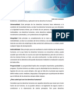 Existencia, Características y Aplicación de Los Derechos Humanos