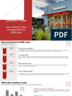 How Dominos Pizza Revamped After 2008 Crisis PDF