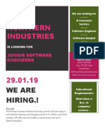 THE Northern Industries: We Are Hiring.!