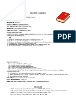 Proiect-De Lecție CLR-2 Mihai Elena