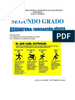 Cuadernillo 2° Gardo EDUCACIÓN FÍSICA PDF