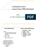 1-Materi Mikrobiologi Untuk UTS PDF