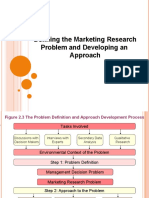 Defining The Marketing Research Problem and Developing An Approach