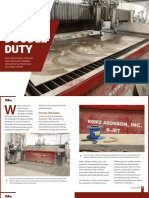 Koike Aronson Waterjet Double-Duty