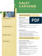 Equine Resume