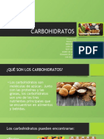 Diapositivas de Carbohidratos (Bromatologia)