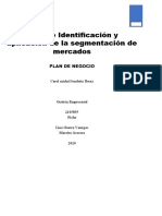 Informe Identificación y Aplicación de La Segmentación de Mercados