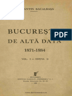 Constantin Bacalbașa - Bucureștii de Altă Dată (Vol.I).pdf
