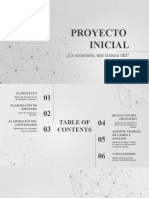 UD0 Proyecto Inicial La Economía, Una Ciencia Útil