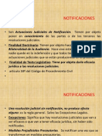 Notificaciones y Resoluciones Judiciales PDF