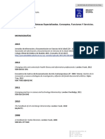 Bibliografía_ Las bibliotecas especializadas. Conceptos, funciones y servicios. Situación en España.pdf