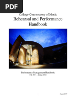 CCM Rehearsal and Performance Handbook PDF