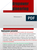 Hydropower Engineering: Mohammed A