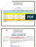 Semana Del 12 Al 16 de October - PK