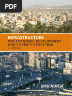 Infrastructure for Economic Development and Poverty Reduction in Africa