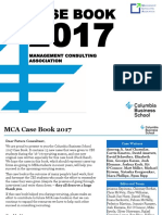 MCA Case Book 2017: 23 Consulting Cases for Recruiting