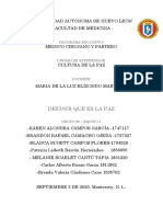 Que Es La Paz 06 Equipo 1 PDF