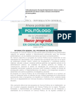 Ciencia Política UdeM