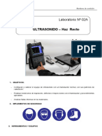 Ultrasonido - Configuración y calibración equipo detección fallas