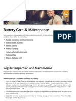 Battery Care & Maintenance - Century Batteries