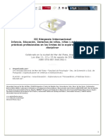 Simposio Internacional sobre Infancia, Educación y Derechos