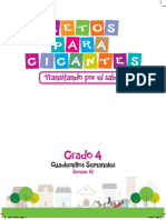 LSTS en Mi Casa, Yo Cuento RETOS PARA GIGANTES LIBRO 4 GUIA SEMANAL No. 10 Ahora, Escribe Noticias.