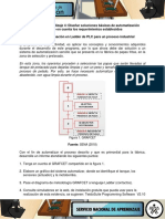 Actividad de Aprendizaje 4 - Evidencia Informe Implementar La Programacion en Ladder de PLC para Un Proceso Industrial