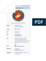 "USMC" Redirects Here. For Other Uses, See .: United States Marine Corps