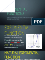 Lecture 8. Exponential and Logarithmic Functions PDF