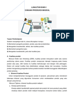 LANJUTAN Modul 4, Perencanaan Produksi Massal