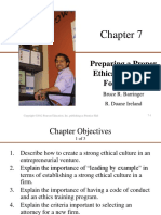 Preparing A Proper Ethical and Legal Foundation: Bruce R. Barringer R. Duane Ireland