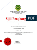 Sijil Kursus Kepimpinan Murid 2020